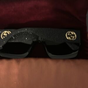 Gucci black/glitter women sunglasses